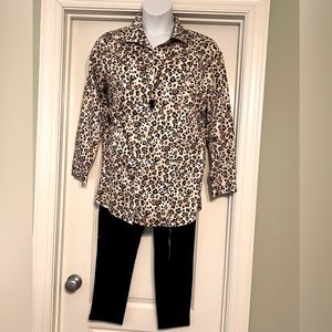 Chicos size 3 animal print shirt.